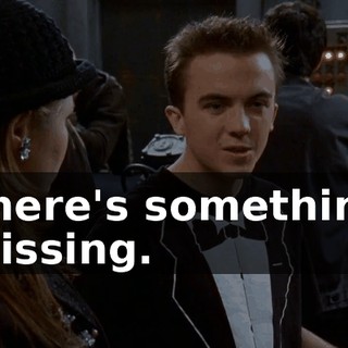 There's something missing.