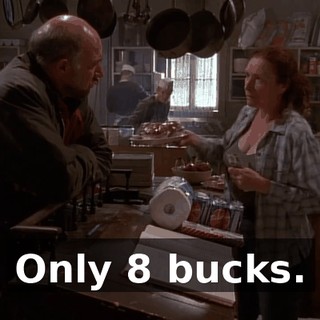 Only 8 bucks.