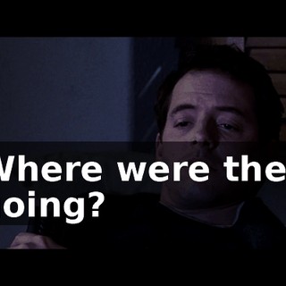 Where were they going?