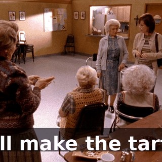 I'll make the tart.