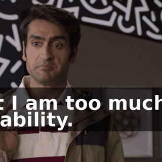 But I am too much of a liability.