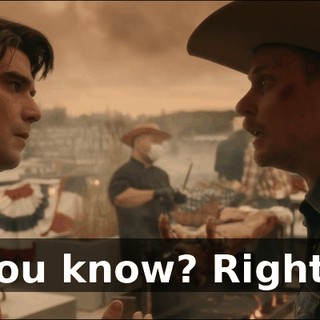 You know? Right?