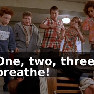One, two, three, breathe!