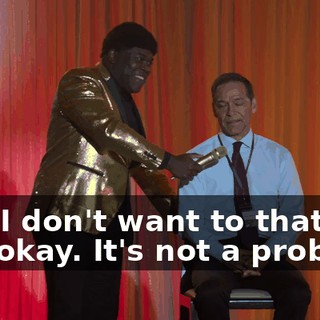 -No, I don't want to that. -It's okay. It's not a problem.