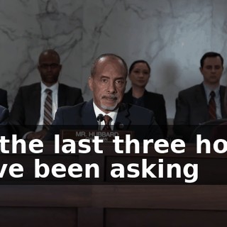 For the last three hours, we've been asking
