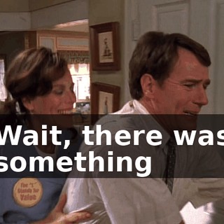 Wait, there was something