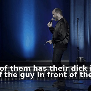 each of them has their dick in the ass of the guy in front of them.