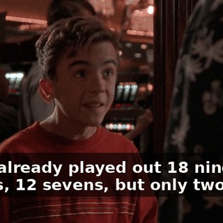 They already played out 18 nines, 14 eights, 12 sevens, but only two tens,