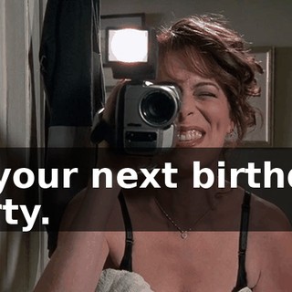 at your next birthday party.