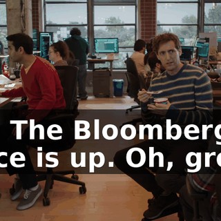 Oh! The Bloomberg piece is up. Oh, great.