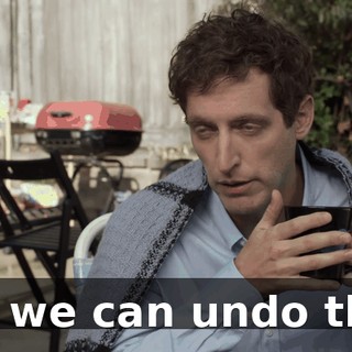 but we can undo that.