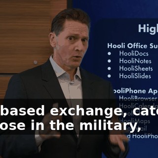 web-based exchange, catering to those in the military,