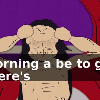 ♪ Morning a be to got there's ♪