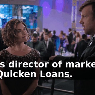 She's director of marketing for Quicken Loans.