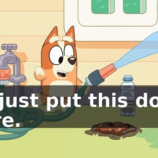I'll just put this down here.