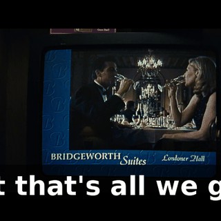 but that's all we get.