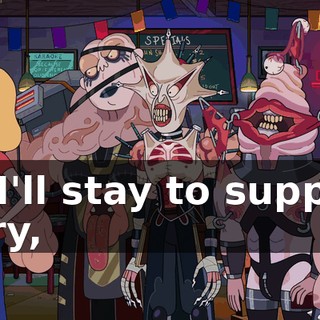 So I'll stay to support Jerry,