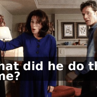 What did he do this time?