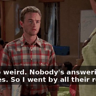 It's so weird. Nobody's answering phones. So I went by all their rooms.