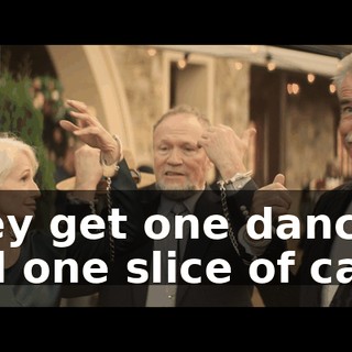 They get one dance and one slice of cake.