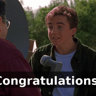 Congratulations.