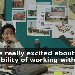 We're really excited about the possibility of working with you.