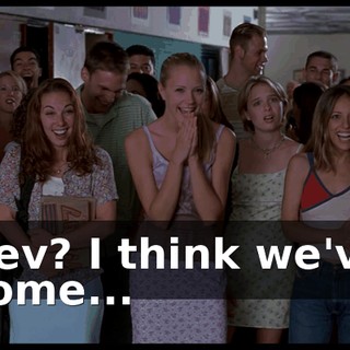 Kev? I think we've come...