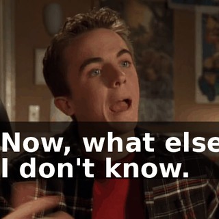 - Now, what else? - I don't know.