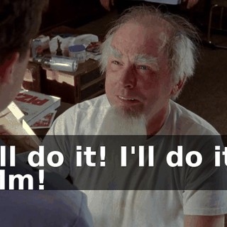I'll do it! I'll do it! Mm!