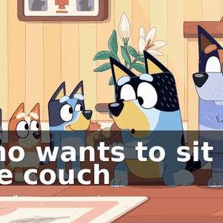 who wants to sit on the couch
