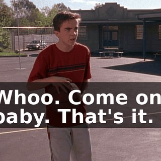 Whoo. Come on, baby. That's it.