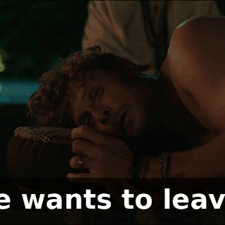 He wants to leave.