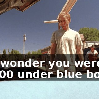 No wonder you were $3,000 under blue book.