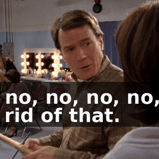 No, no, no, no, no, we got rid of that.