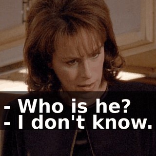 - Who is he? - I don't know.