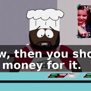 Wow, then you should get money for it.
