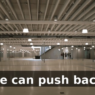 We can push back.