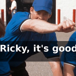 Yeah, Ricky, it's good to be back.