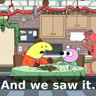 And we saw it.