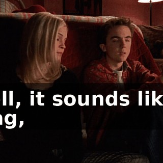 Well, it sounds like a drag,