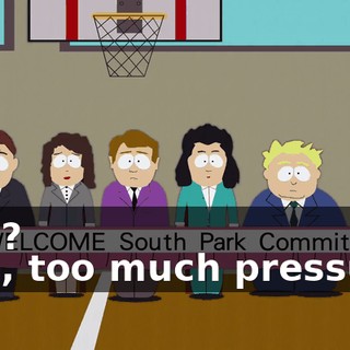 Huh? - Ah, too much pressure!