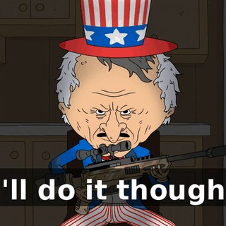 I'll do it though.