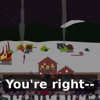 You're right--
