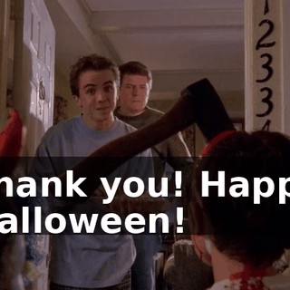 Thank you! Happy Halloween!