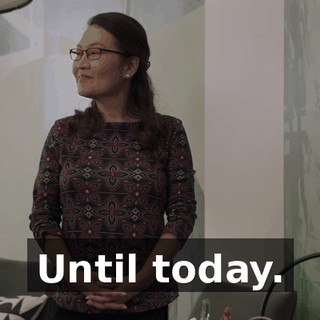 Until today.