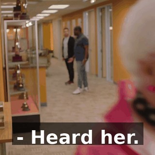 - Heard her.