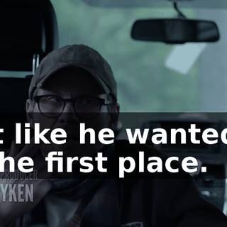 just like he wanted to in the first place.