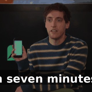 in seven minutes,