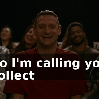 ♪ So I'm calling you collect ♪