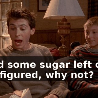 I had some sugar left over, so I figured, why not?
